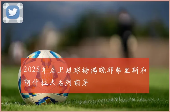 2025年后卫进球榜揭晓邓弗里斯和阿什拉夫名列前茅
